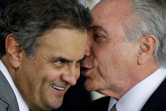 Temer e Acio sero presos